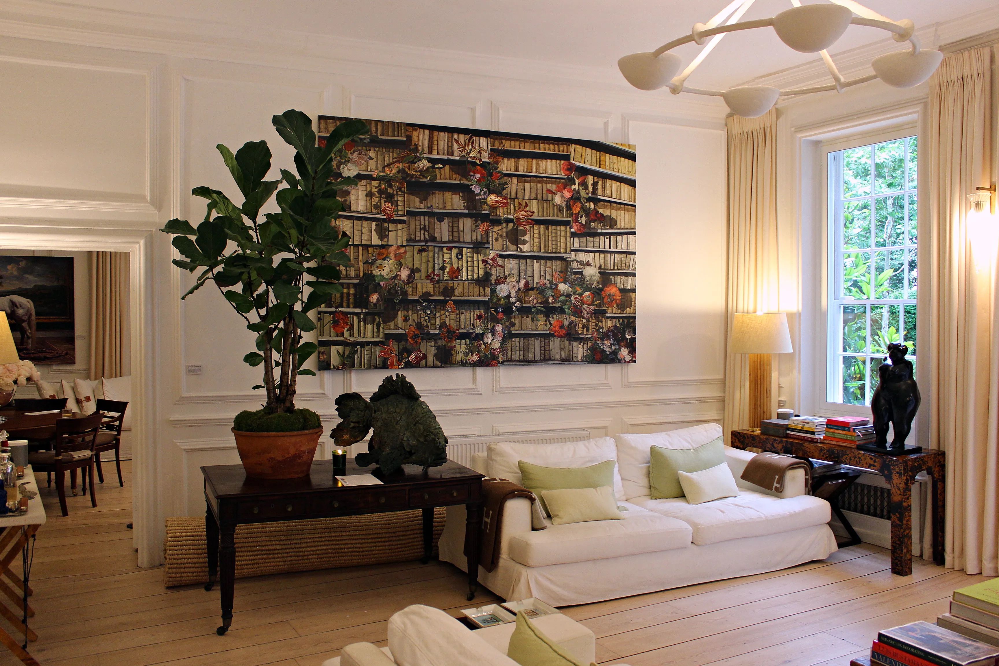 Installation view, Old Battersea House, London, 2026