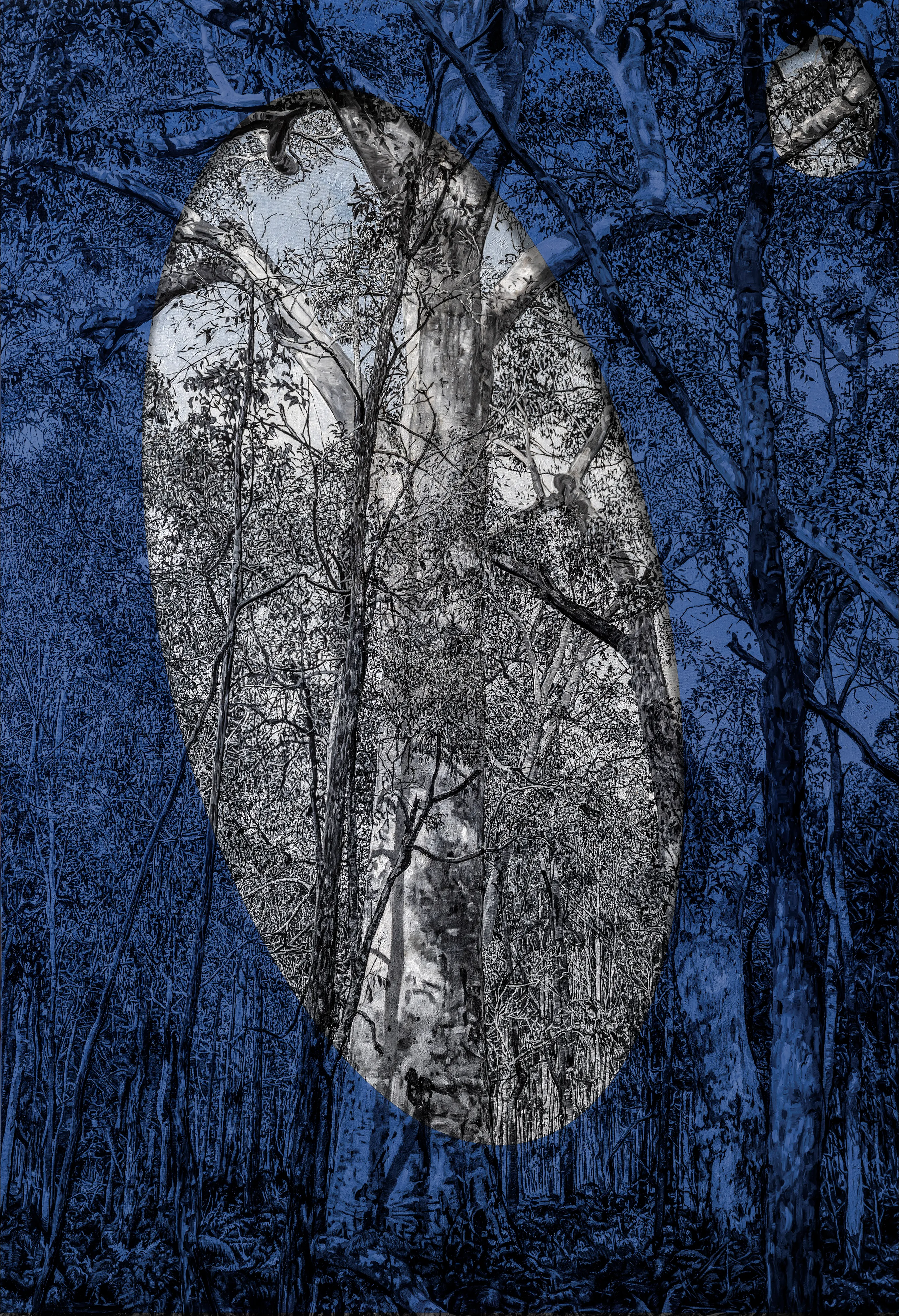 Painting from the Luscus series, 2021