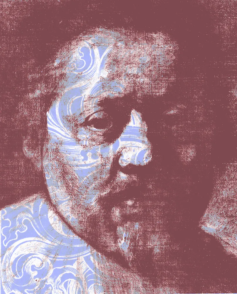 Rembrandt as Māori, 2006 — Silk Screen