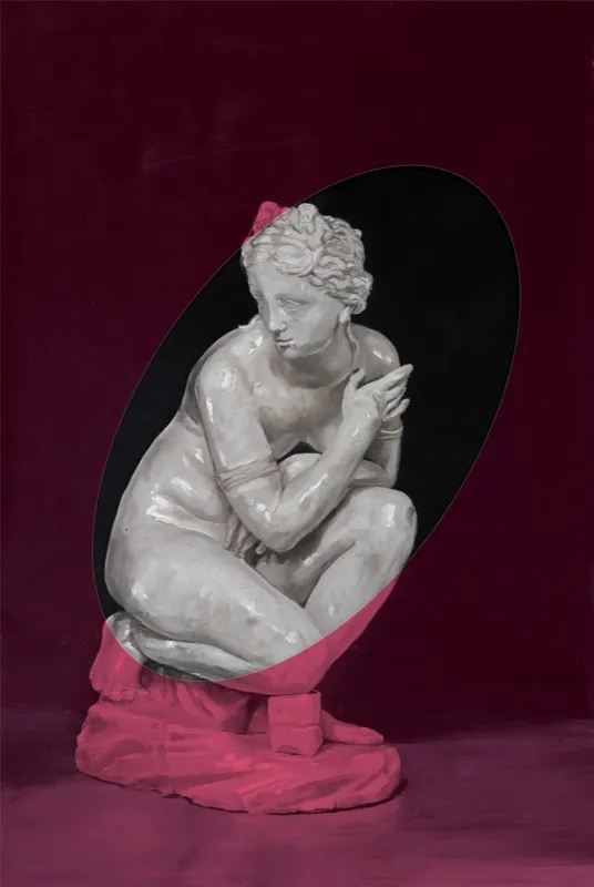 Painting from the Lacuna / Figure series, 2021