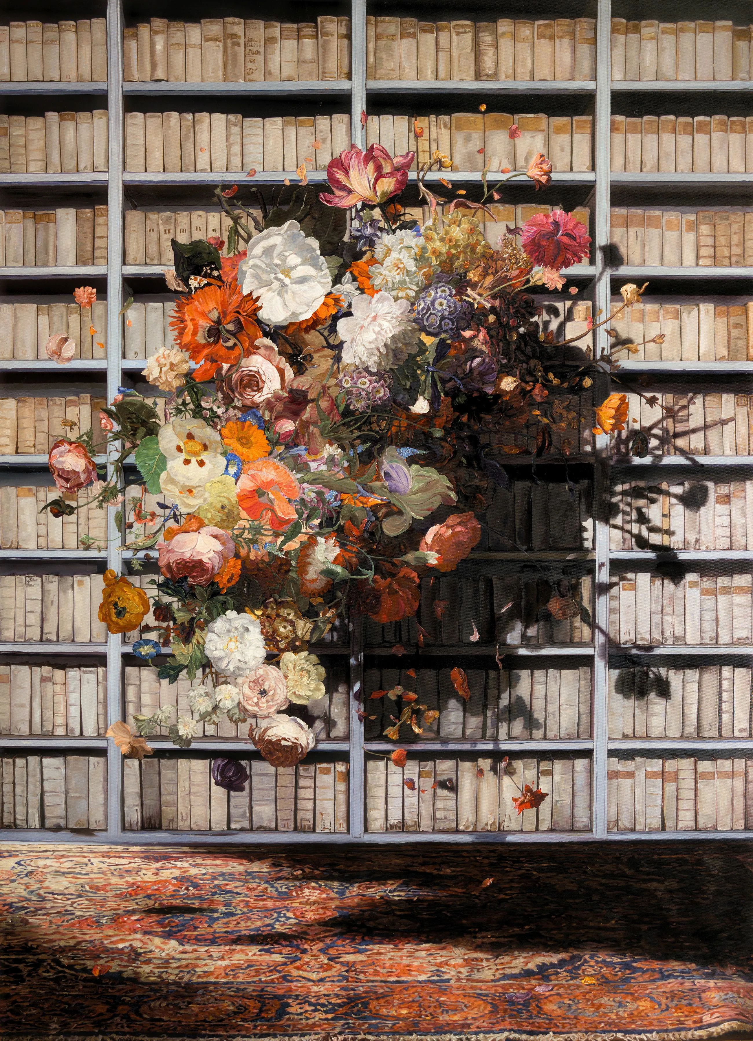 Strahov's Flowers, 2026 — Oil on canvas