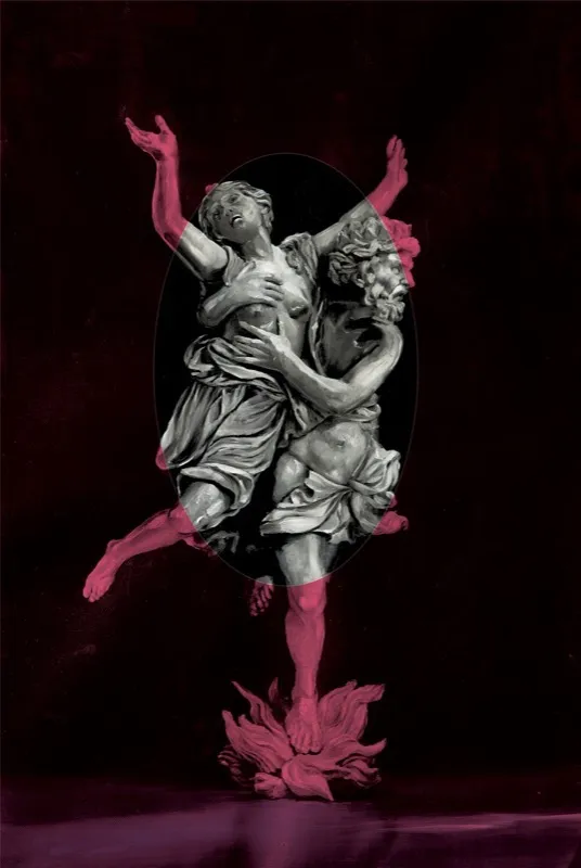 Proserpina, 2021 — oil on canvas with tinted acrylic